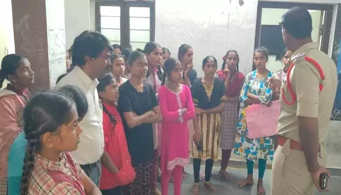 Following concerns about children being served contaminated food in Kalvala Model School, MRO and SI visited the school today. They ensured clean meals and installed CCTV cameras to monitor and safeguard students.