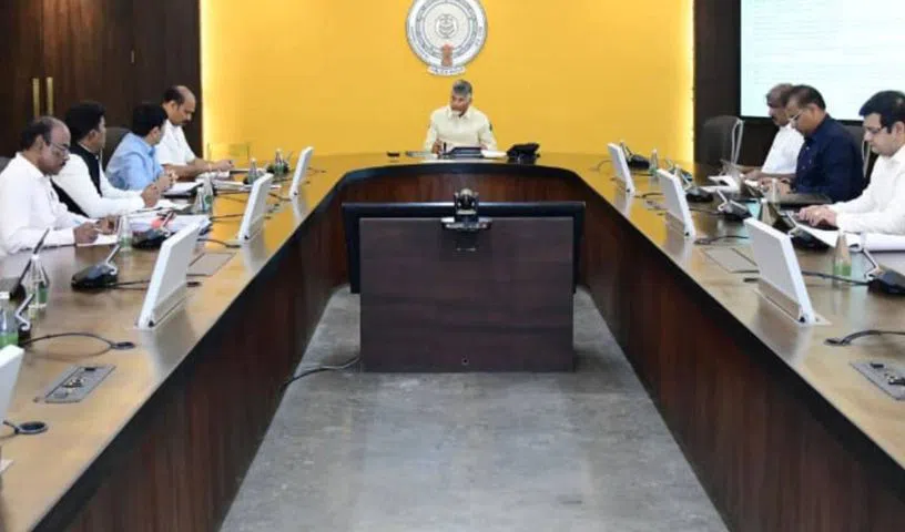 AP CM Chandrababu announces five lakh houses will be delivered to beneficiaries by Ugadi for the poor.