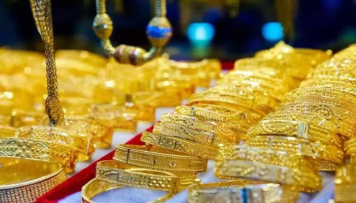 Gold prices surged with 24K at ₹1,27,040 and 22K at ₹1,16,450 per 10 grams; silver also rose to ₹1,74,000 per kg today.