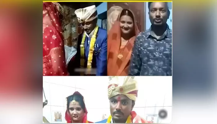 In Khagaria, Bihar, a husband took revenge on the man who eloped with his wife; the incident has gone viral on social media.