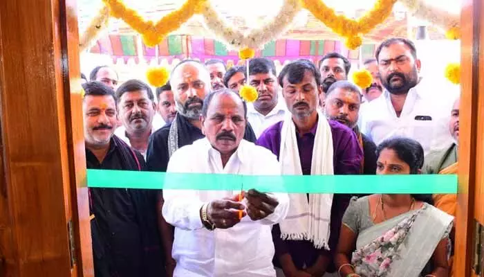 Shankarpalli sees distribution of Indiramma houses to eligible women under Congress initiative, ensuring housing and welfare benefits.