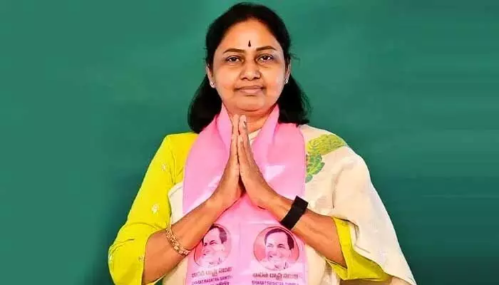 Congress candidate Naveen Yadav wins Jubilee Hills by-election by a huge margin. BRs candidate Maganti Sunitha shares an emotional tweet post-poll.