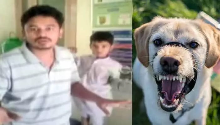 Patients distressed as Nandyal government hospital found empty when child bitten by dog needed urgent treatment. Staff absent.