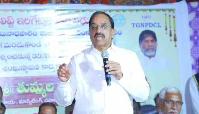 33/11 kV sub-station inaugurated for Manchukonda Lift Irrigation; to be completed by Sankranti, ensuring electricity and water supply.