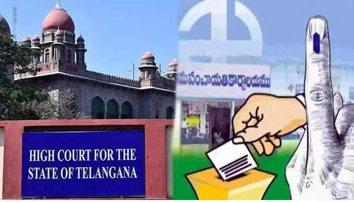 Telangana High Court hearing on local body elections was postponed as the Chief Justice was on leave. The decision may affect tomorrow's cabinet meeting.