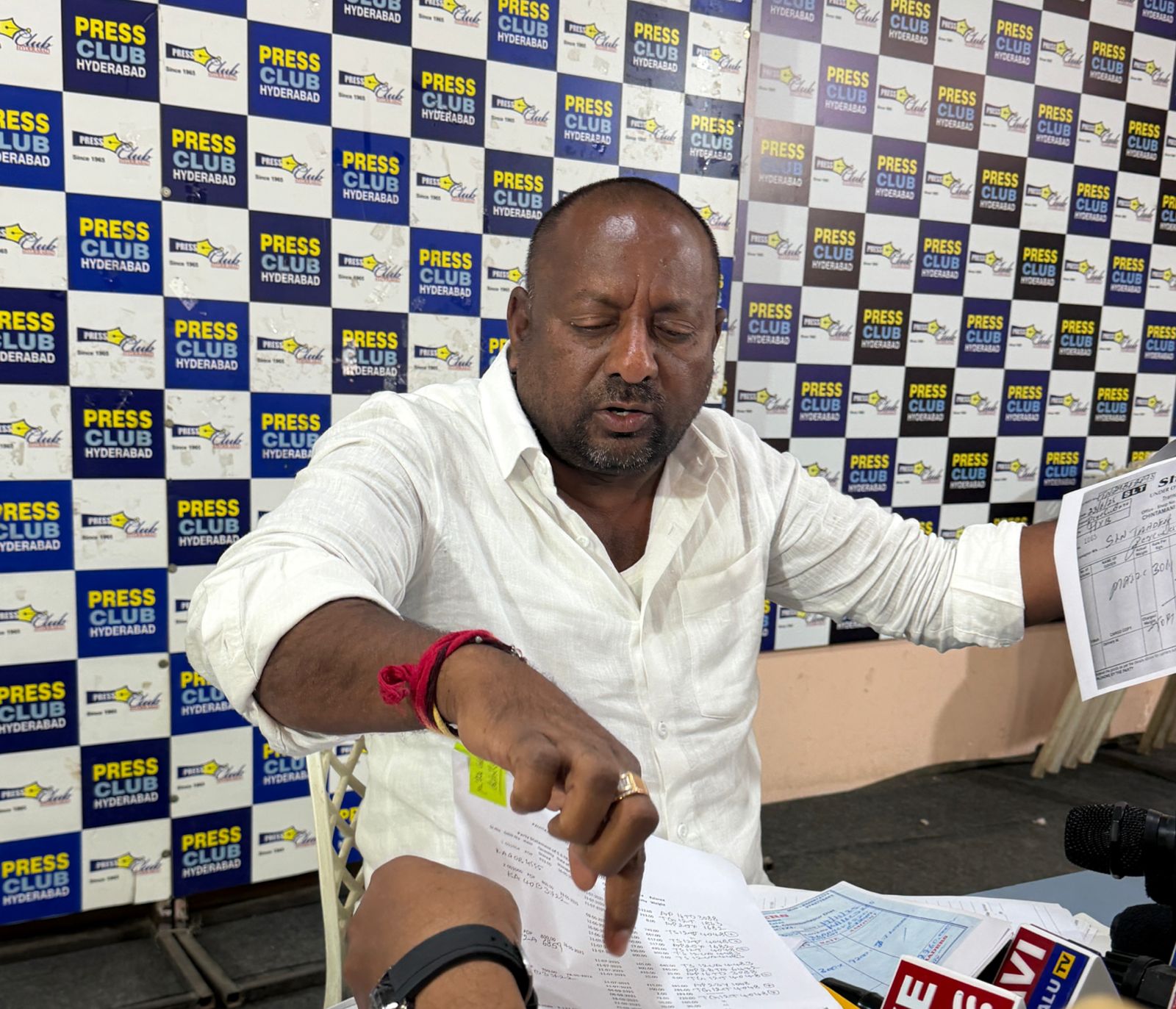 Victim Ramakrishna alleges ₹1.89 crore business fraud and intimidation by three brothers, urging Telangana govt to ensure justice and recovery.