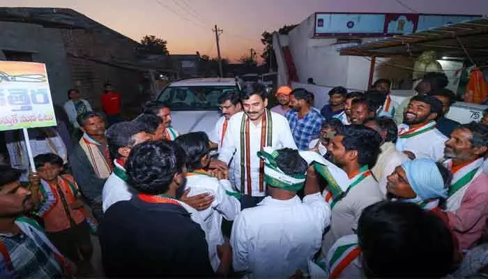 With Phase-2 Panchayat campaigns nearing closure, Congress leaders in Palair are aggressively reaching out to villages seeking strong public support.