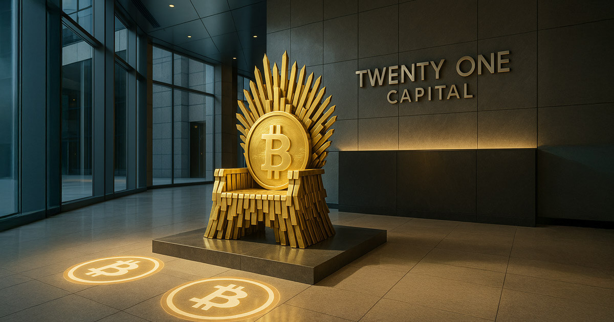 Twenty One Capital plunged 24% on its NYSE debut after merging with Cantor Equity, reflecting growing pressure on crypto-related stocks.