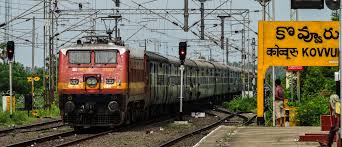 After 5 years 9 months, Railways approved express train halt at Kovvur station, bringing relief to local passengers.