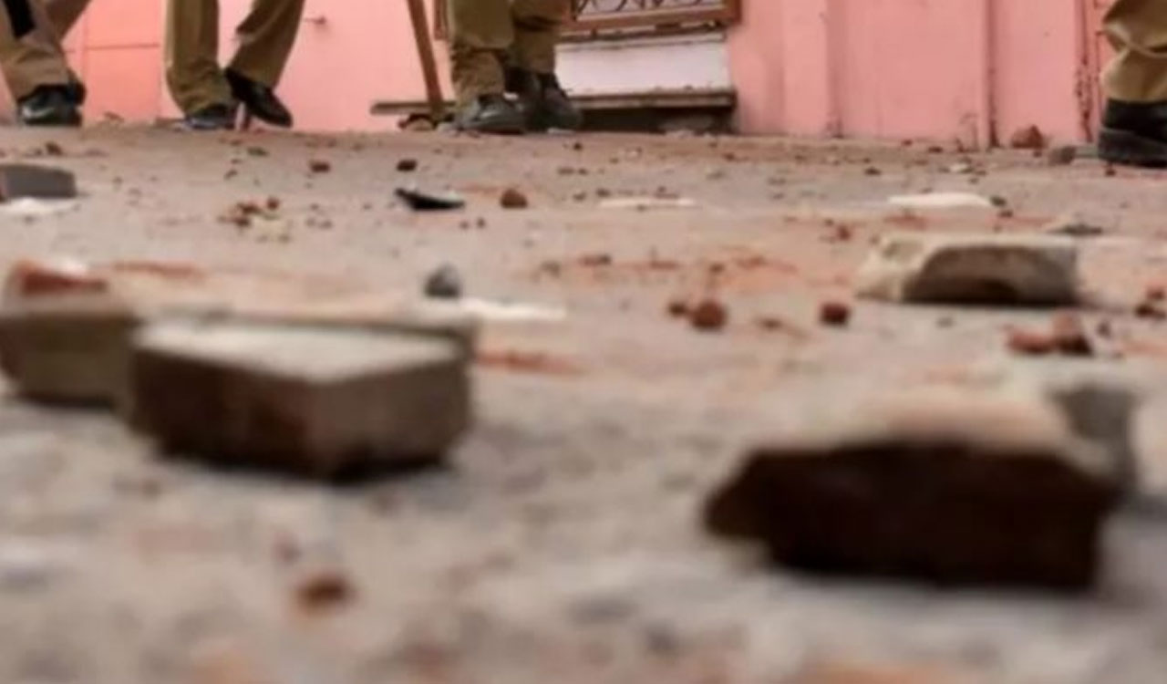 Clashes broke out during panchayat vote counting in Adilabad’s Sitagondi, leading to police lathi charge.