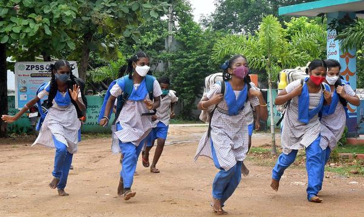 went missing after leaving school. Police have registered a case and started investigation.