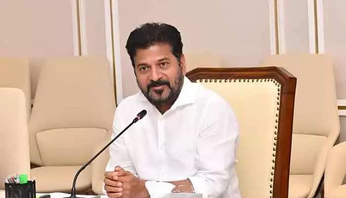 Telangana CM Revanth Reddy leaves for Delhi to attend Saturday’s CWC meeting, discussing election strategies and policy updates.