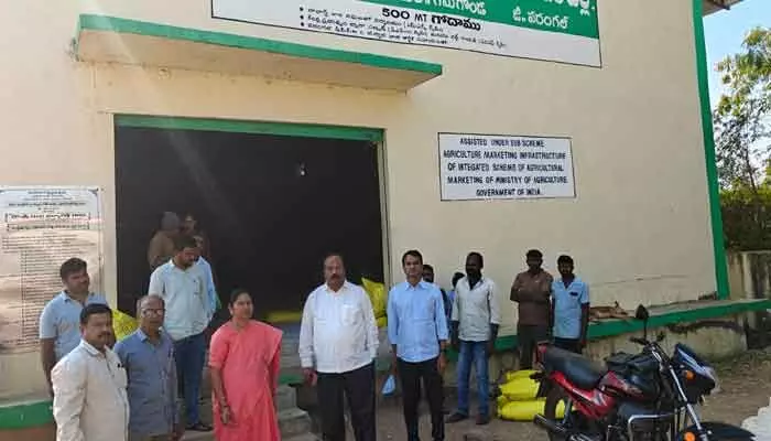 Agriculture officials assured that sufficient urea stocks are available in Warangal district and farmers need not panic.
