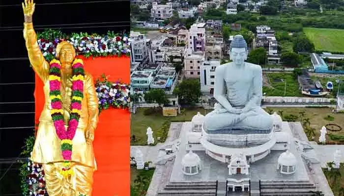 Vajpayee's 100th birth anniversary celebrated in Amaravati with statue inauguration; CM Chandrababu and Union Minister Shivraj Singh attend.